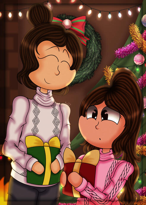 Hoshi and Erika&#39;s First Christmas