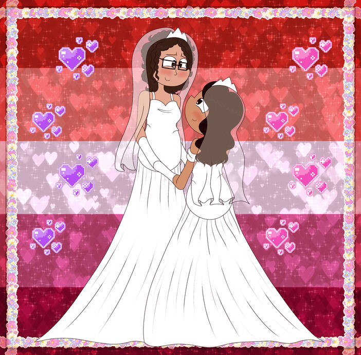 Aether and I On Wedding Day Aether and I On Wedding Day